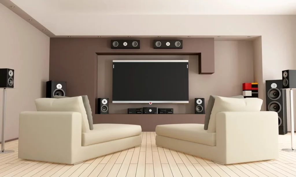 Home theater equipment, Home theater setup